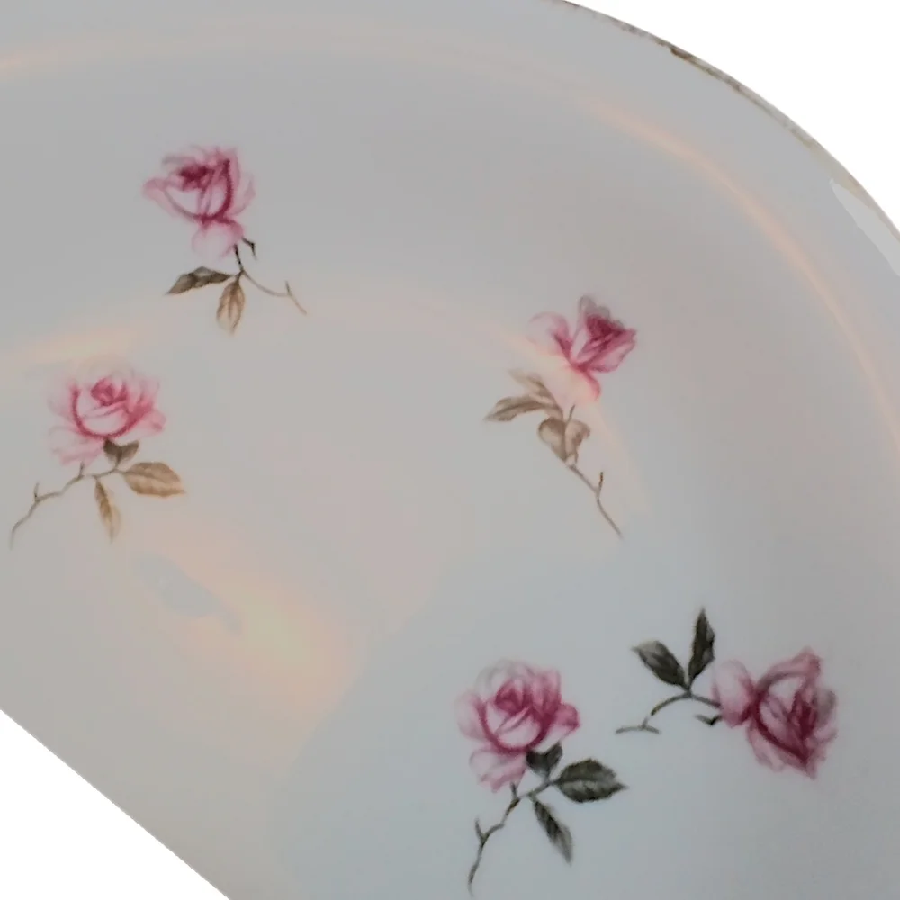 Vintage '50s Noritake N5687 China Oval Platter Floral